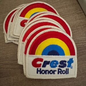 Crest Vibrant Achievement Patches